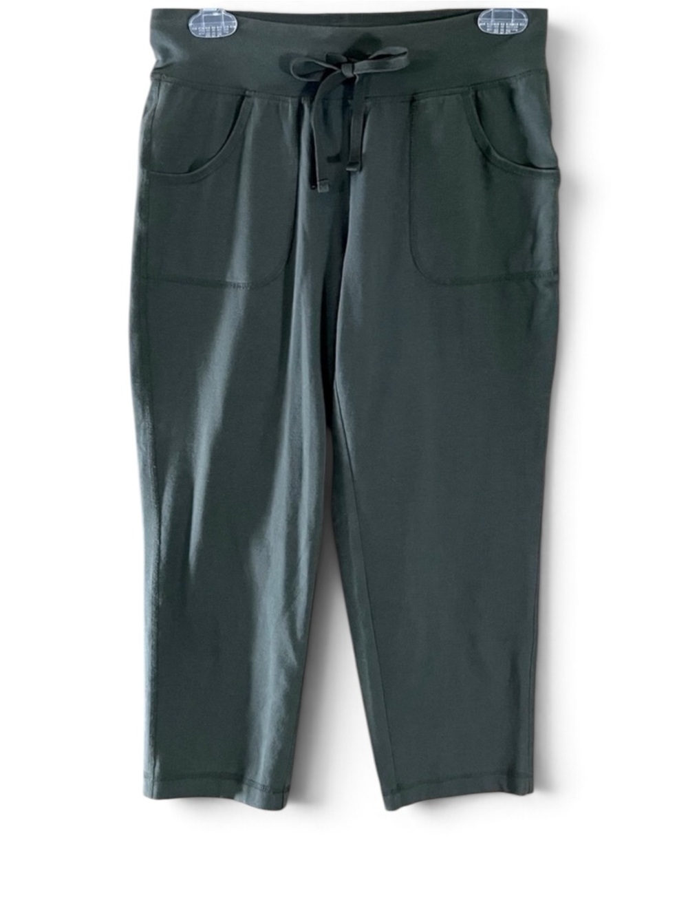 Athletic Works Army Green Joggers Capris Pants